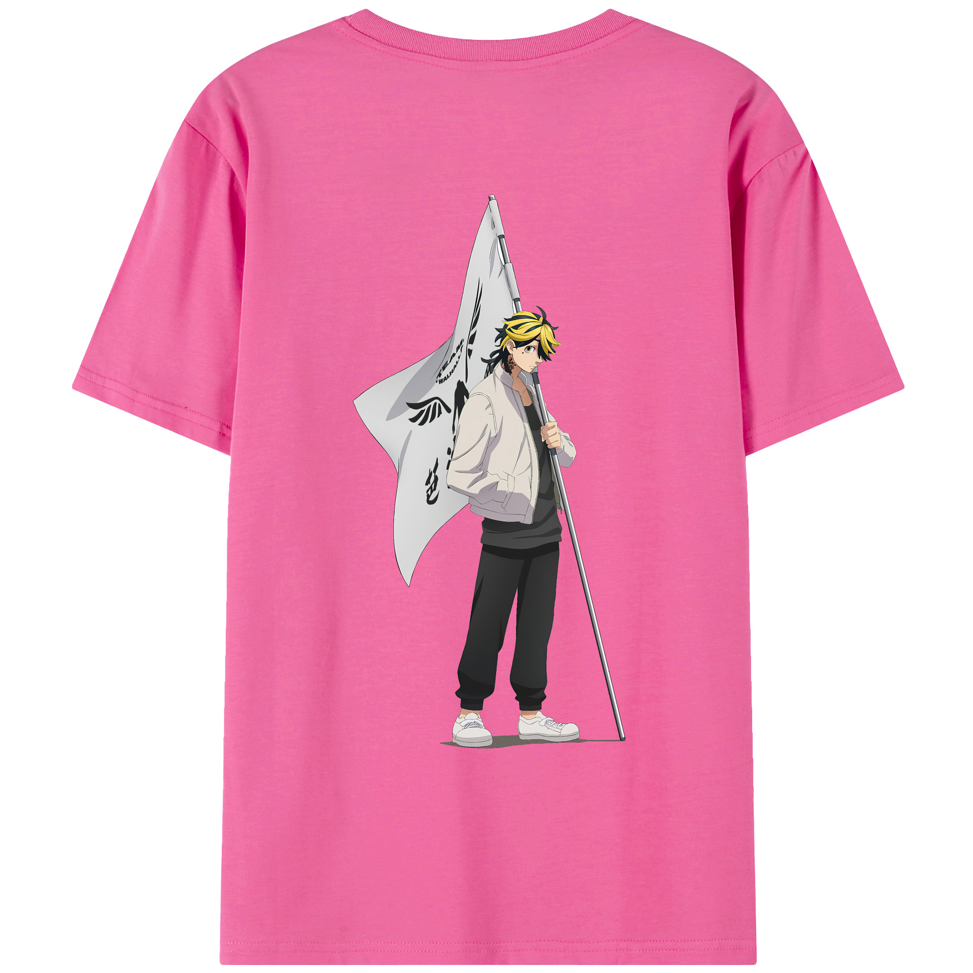 （画像用） 東京リベンジャーズ Tokyo Revengers レディース半袖Tシャツ(バックプリント)